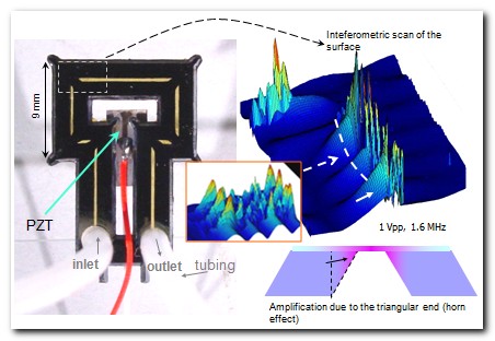 Waves on actuator